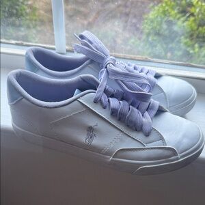 Polo by Ralph Lauren White Kids Sneakers
